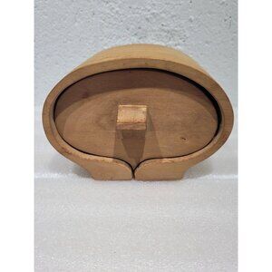 Wooden Band Saw Turned Box Jewelry Trinket Decor Stash Knick Knacks Handmade